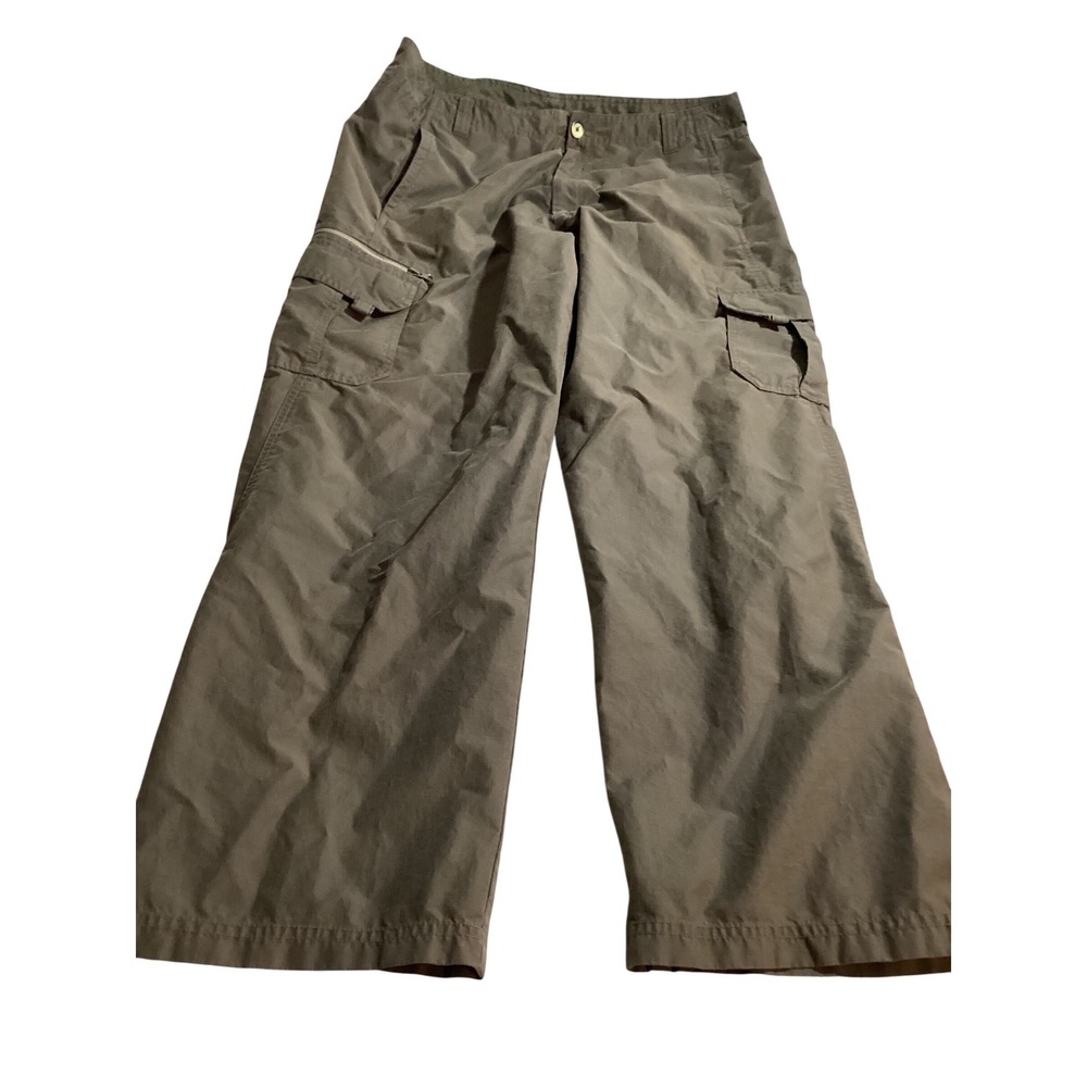 REI Mens Cargo Pants 36x30 Khaki Lightweight Outdoor Casual Hiking Camping(890) - Picture 2 of 7